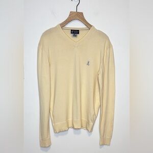 Psycho Bunny v-neck sweater  , sz medium